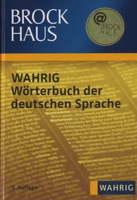 Brockhaus Wahrig Wörterbuch der deutschen Sprache
