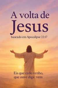 A volta de Jesus baseado em apocalipse 22:17: (Eis que cedo venho, que ouve diga: vem)