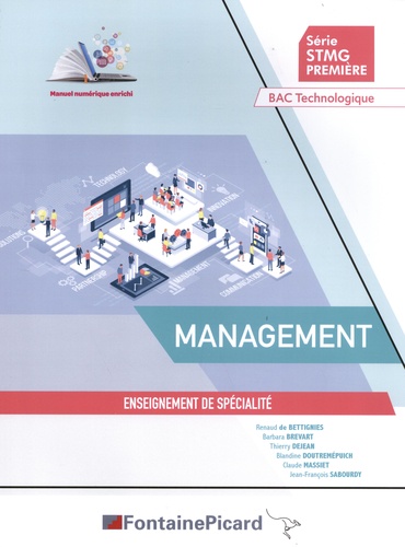Management 1re STMG. Enseignement de spécialité  Edition 2019