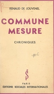 Renaud de Jouvenel - Commune mesure - Chroniques.