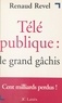 Renaud Revel - Télé publique : le grand gâchis.