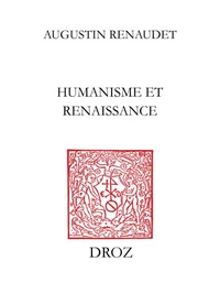 Humanisme et Renaissance