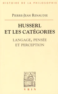 Husserl et les catégories
