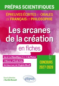 Les arcanes de la création en fiches