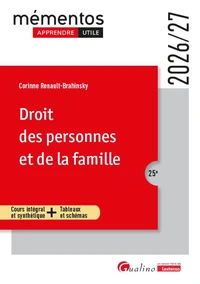 Droit des personnes et de la famille