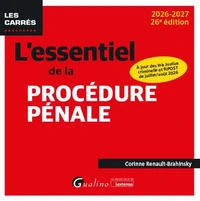 L'essentiel de la procédure pénale