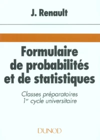 Formulaire de probabilités et de statistiques