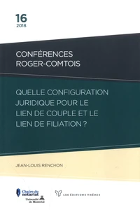 Quelle configuration juridique pour le lien de couple et le lien de filiation ?