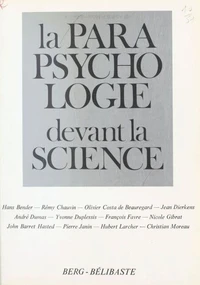 La parapsychologie devant la science