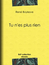Tu n'es plus rien
