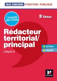 Téléchargement gratuit de pdf ebook search Pass'Concours - Rédacteur territorial/principal - Cat B - Révision et entraînement en francais FB2 par René Canfin-Doco, Claude Parisse, Florence Lapierre Daric 9782216154449