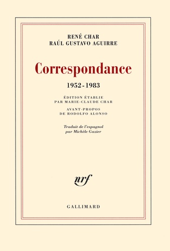Correspondance. 1952-1983