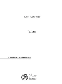 JALONS - poèmes