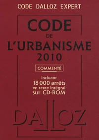 Code de l'urbanisme 2010 commenté