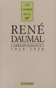 Correspondance. Tome 1, 1915-1928