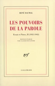 Les pouvoirs de la parole