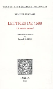 Lettres de 1588