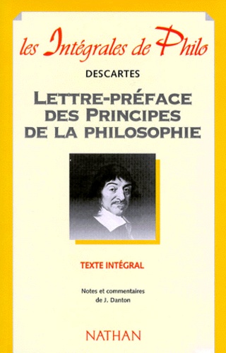 Lettre-préface des "Principes de la philosophie"