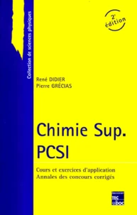 CHIMIE SUP PCSI