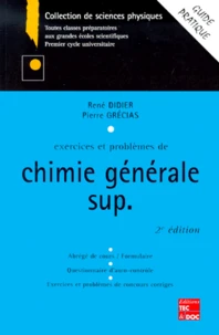 Exercices Et Problemes De Chimie Generale Sup. 2eme Edition
