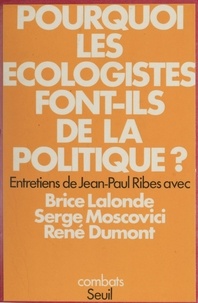 René Dumont et Brice Lalonde - .