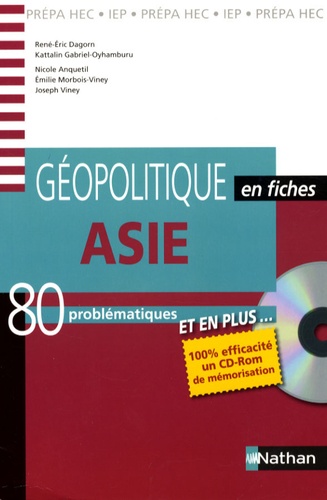 René-Eric Dagorn et Kattalin Gabriel-Oyhamburu - Asie - 80 Problématiques. 1 Cédérom