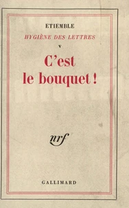 Hygiène des lettres