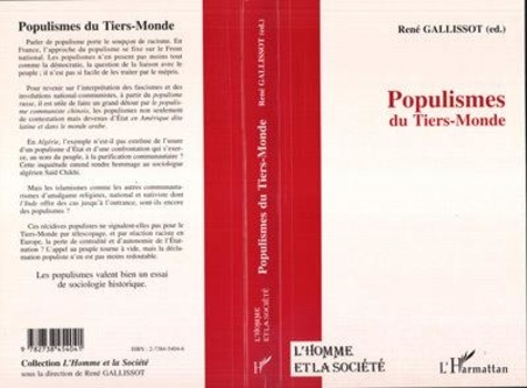 René Gallissot - Populismes du Tiers-monde.