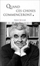 René Girard et Michel Treguer - Quand ces choses commenceront - Entretien avec Michel Treguer.