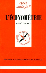 René Giraud - L'économétrie.