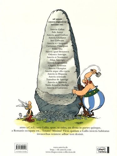 Asterix Gladiator. Edition en latin