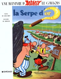 René Goscinny et Albert Uderzo - Astérix Tome 2 : La Serpe d'or.
