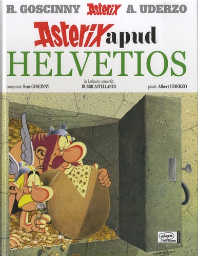 René Goscinny et Albert Uderzo - Astérix Tome 23 : Asterix apud Helvetios - Edition en latin.