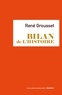 René Grousset - Bilan de l'histoire.