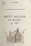 Saint-Aignan, mille ans d'Histoire. Saint-Aignan-en-Berry en 1789