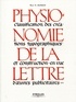 René Henry-Munsch - Physionomie de la lettre - Classification des créations typographiques et construction en vue d'oeuvres publicitaires.