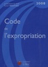 René Hostiou - Code de l'expropriation pour cause d'utilité publique.