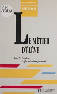 Le métier d'élève