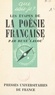 René Lalou et Paul Angoulvent - Les étapes de la poésie française.