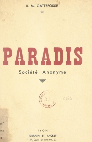 Paradis. Société anonyme