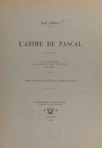 L'abîme de Pascal