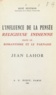 René Petitbon - L'influence de la pensée religieuse indienne dans le romantisme et le Parnasse, Jean Lahor - Suivi de Les sources orientales de Jean Lahor.