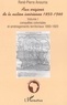 René-Pierre Anouma - AUX ORIGINES DE LA NATION IVOIRIENNE 1893-1946 : Volume I - Conquêtes coloniales et aménagements territoriaux 1893-1920.