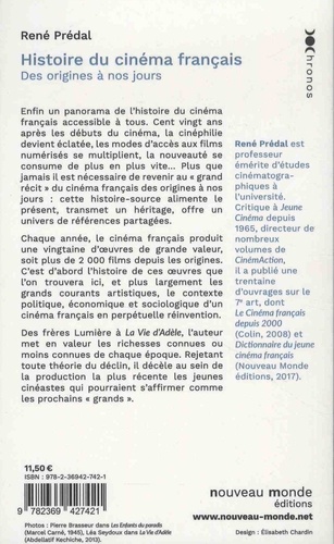 Histoire du cinéma français. Des origines à nos jours
