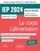 IEP Concours commun d'entrée en 1re année Sciences Po. Le corps / L'alimentation  Edition 2024