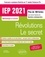 Révolutions/Le secret Questions contemporaines. Concours commun IEP / Sciences Po 1re année  Edition 2020