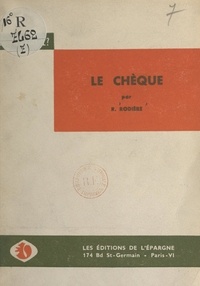 René Rodière - Le chèque.