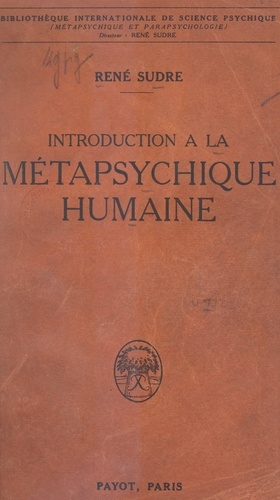Introduction à la métapsychique humaine