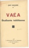 René Vanlande - Vaèa - Étudiante tahitienne.