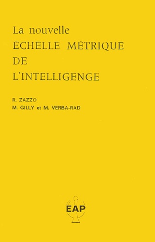René Zazzo et Michel Gilly - NEMI-2 (Nouvelle Echelle Métrique de l'Intelligence) - Matériel complet dans une mallette: Manuel, 25 cahiers de passation et le carnet de stimuli.
